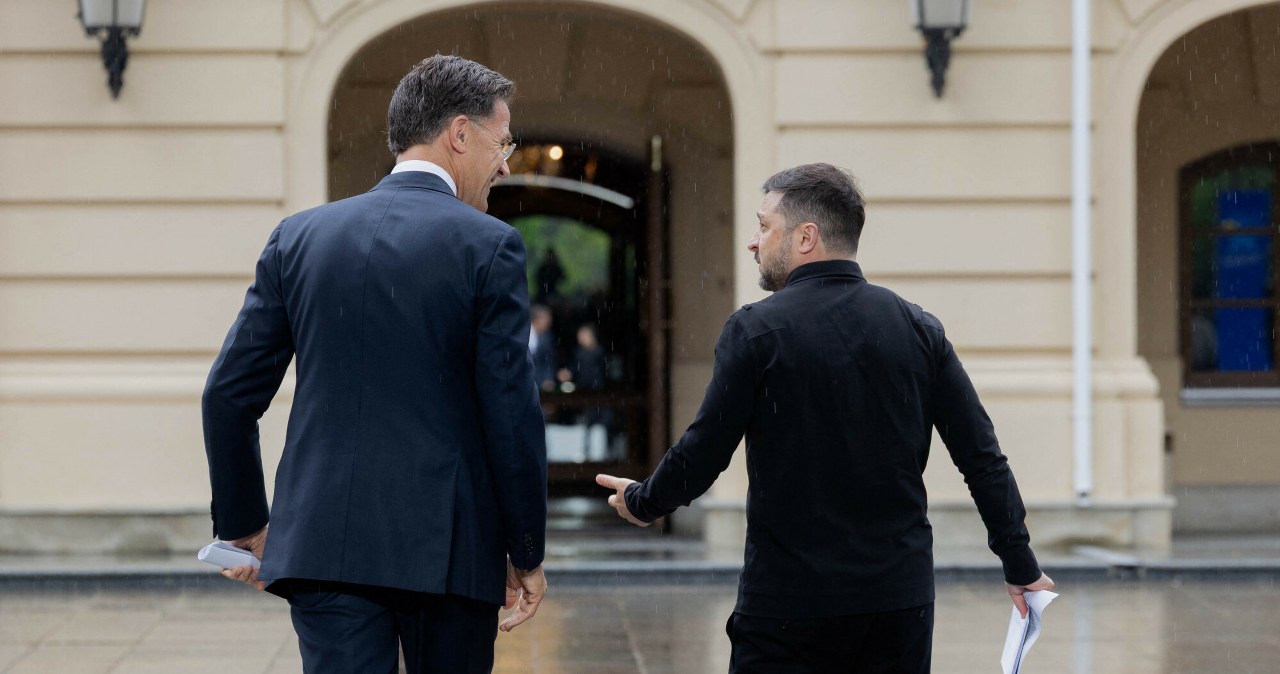Zełenski nie czeka na USA i chce spotkania z Putinem. Rutte zwraca się do Rosjan
