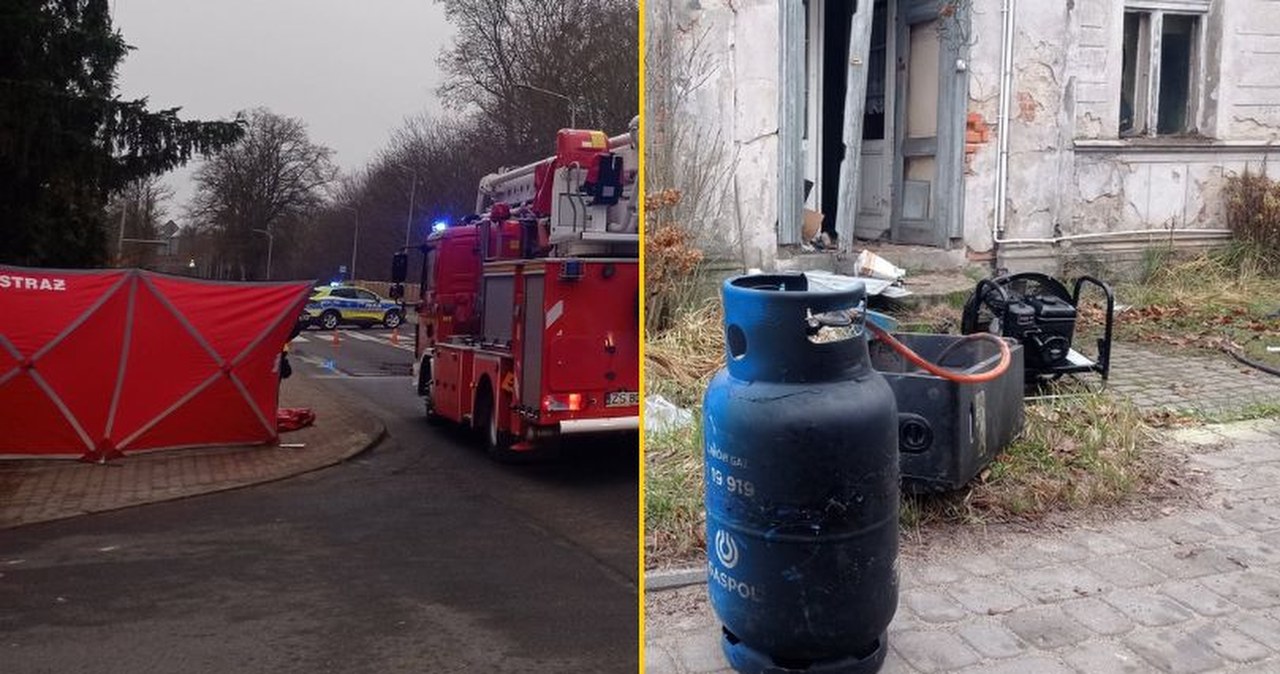 Tragiczny pożar w Zachodniopomorskiem. Jedna osoba nie żyje, ranny strażak