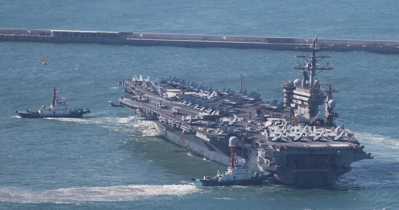 Lotniskowiec USS Nimitz wysłany na Bliski Wschód