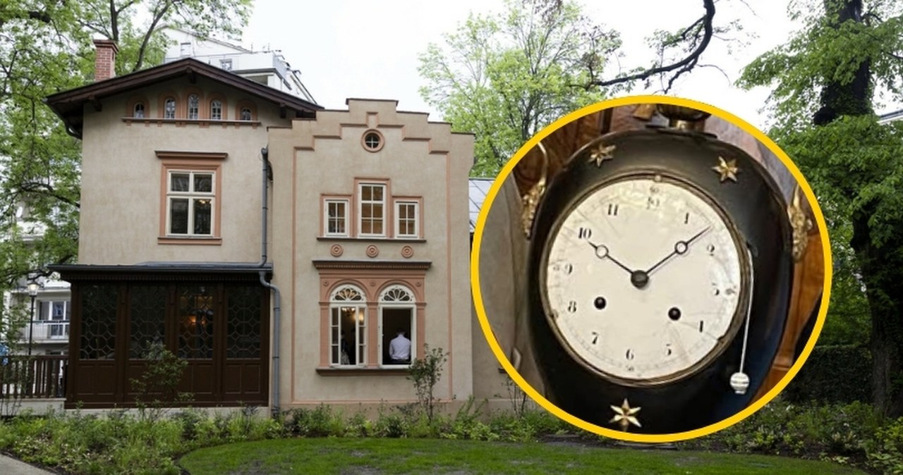 Zabytkowy zegar wróci do dworu Kossaków. Właściciel ma gest