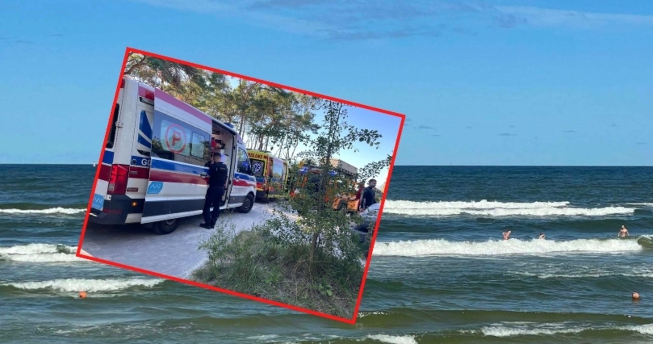 Koloniści tonęli w morzu na niestrzeżonej plaży. O krok od tragedii w Łebie