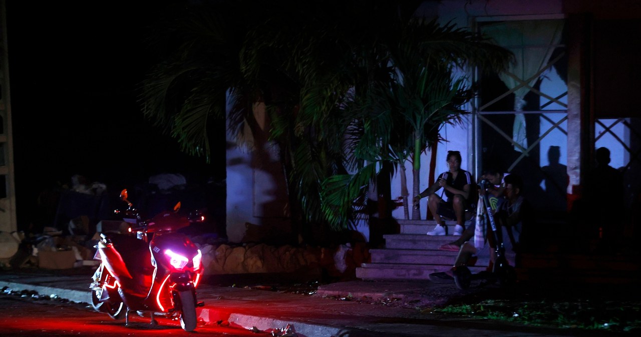 Kuba pogrąża się w mroku. Wschód kraju bez prądu