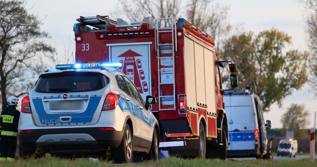 Groźny wypadek niedaleko granicy z Niemcami. Trzy osoby ranne