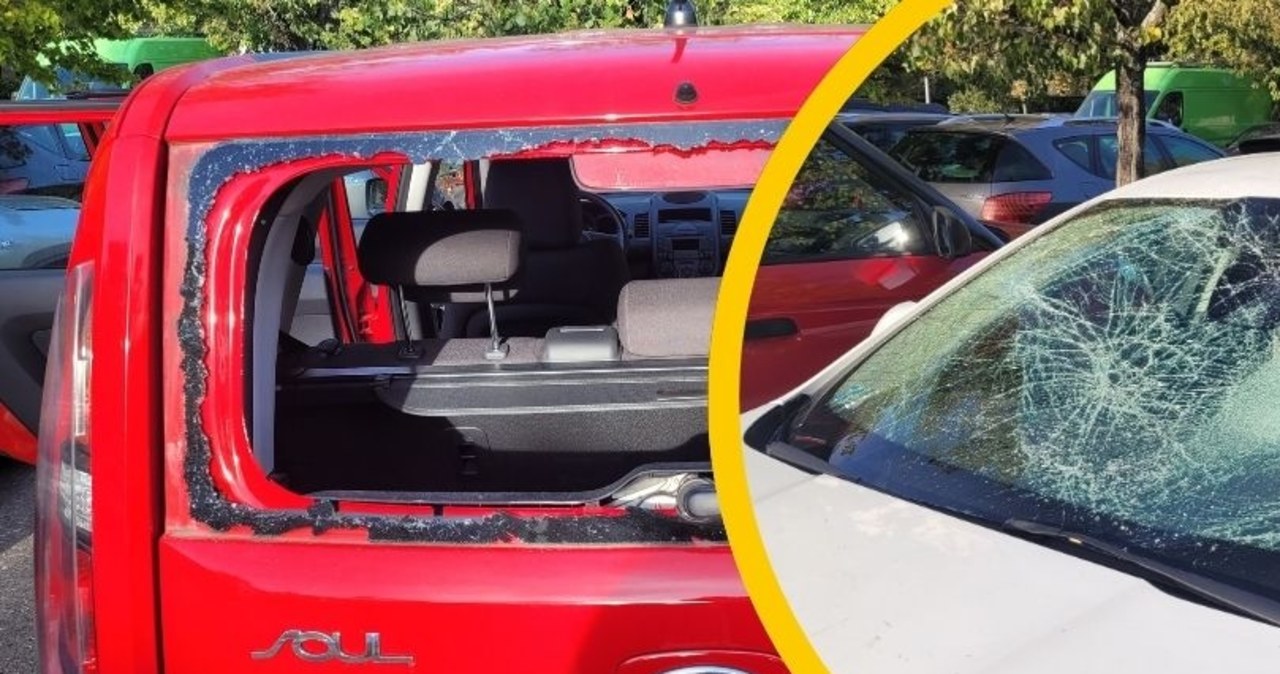 Nocna dewastacja w stolicy. Ponad 20 aut uszkodzonych