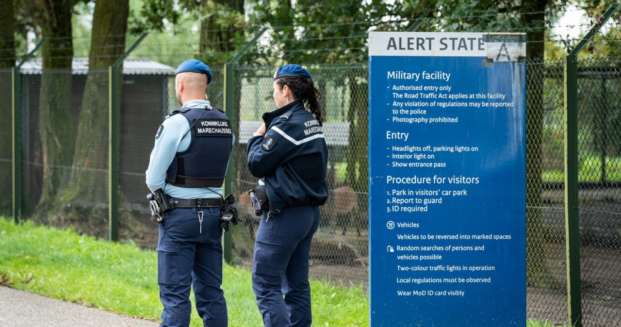 Drony nad bazą wojskową. Holendrzy użyli broni