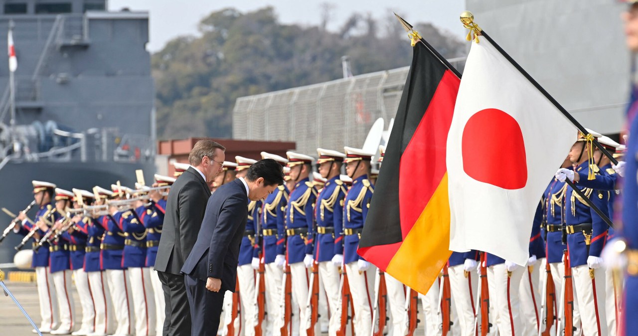 Niemcy wzmacniają współpracę wojskową z Japonią