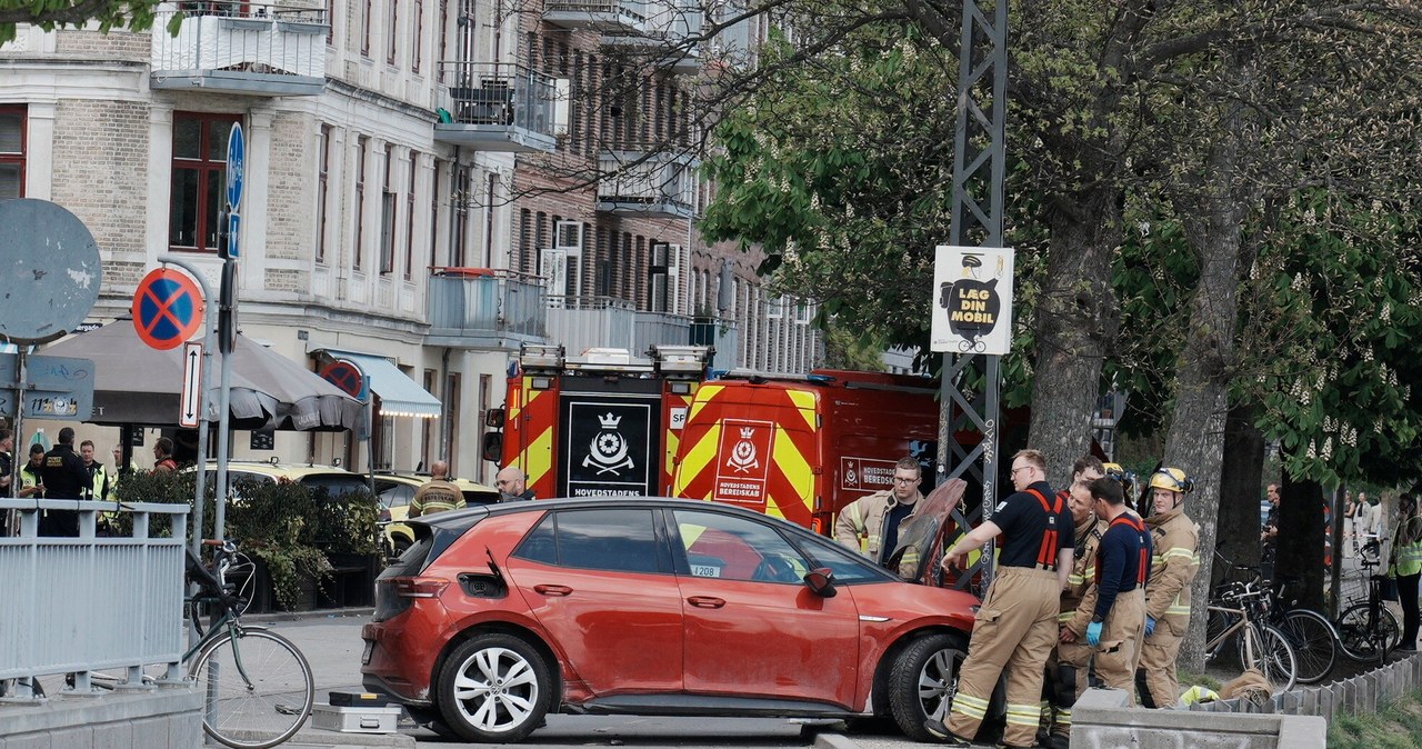 Samochód wjechał w ludzi w Kopenhadze. Niektórzy poszkodowani są w stanie krytycznym