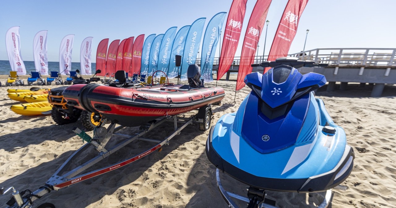 Gdańsk przygotowany na wakacje. Nowy sprzęt i udogodnienia na plażach