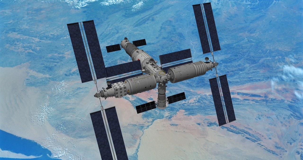 Statek uwięziony na orbicie. Wszystko przez kosmiczne śmieci