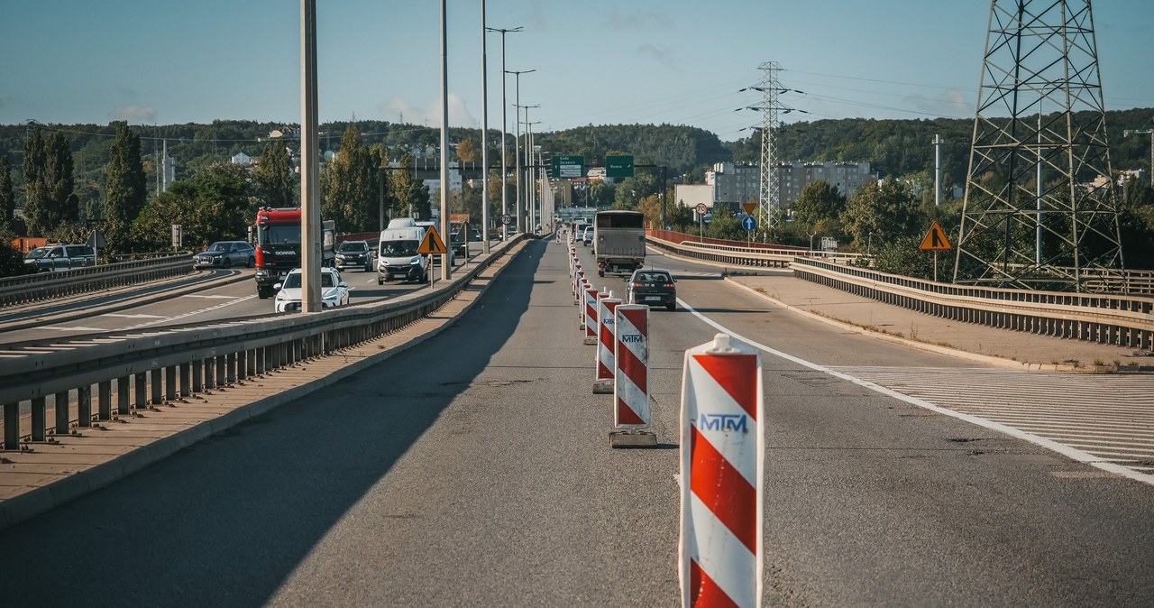 Awaria na Estakadzie Kwiatkowskiego w Gdyni. Od soboty zakaz dla ciężarówek