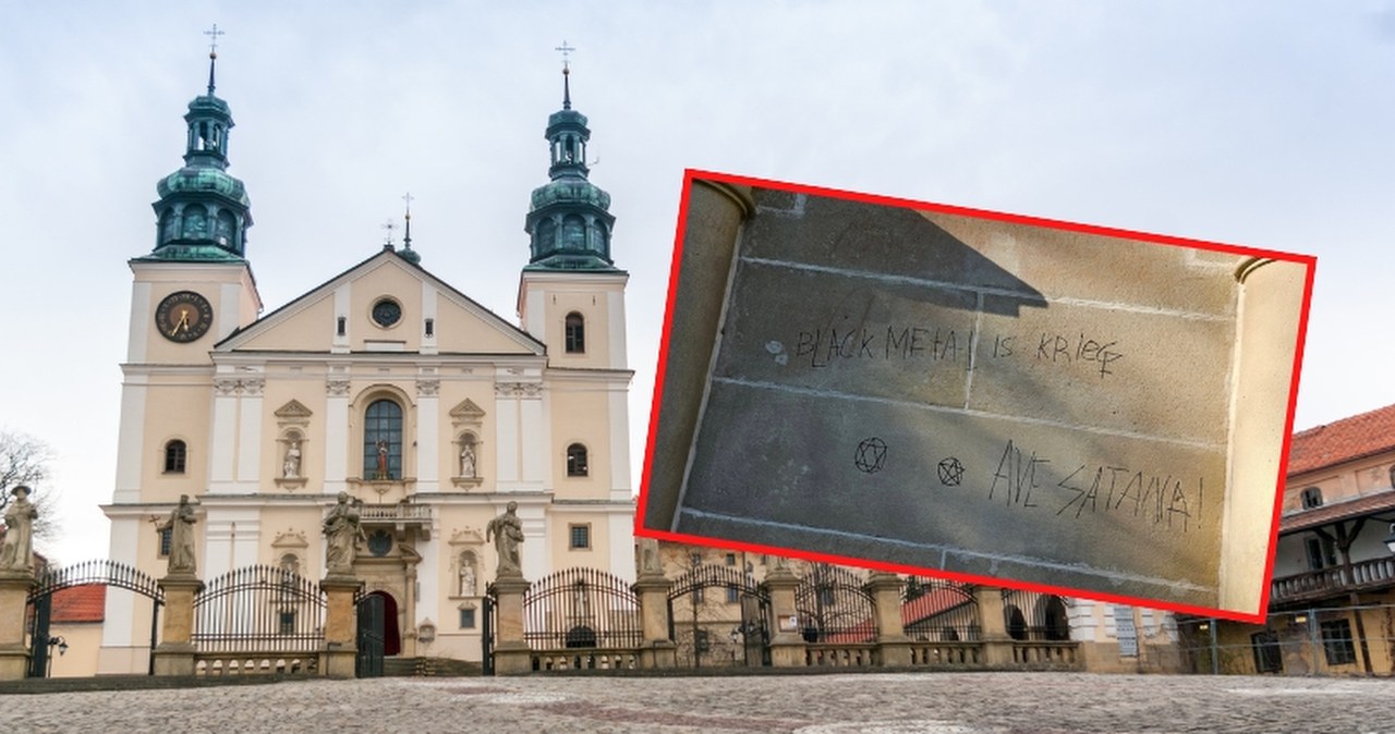 Satanistyczne napisy na polskim sanktuarium. Powiadomiono policję