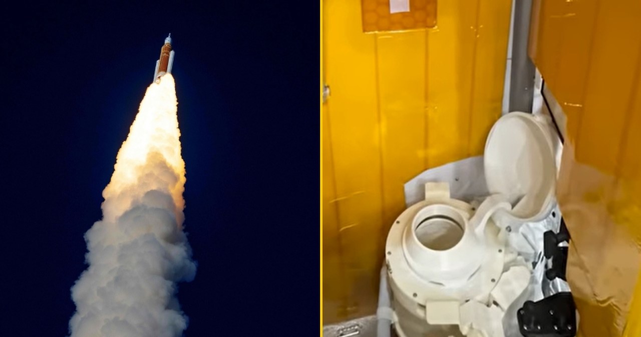 Kosmiczna toaleta spłatała figla już pierwszego dnia