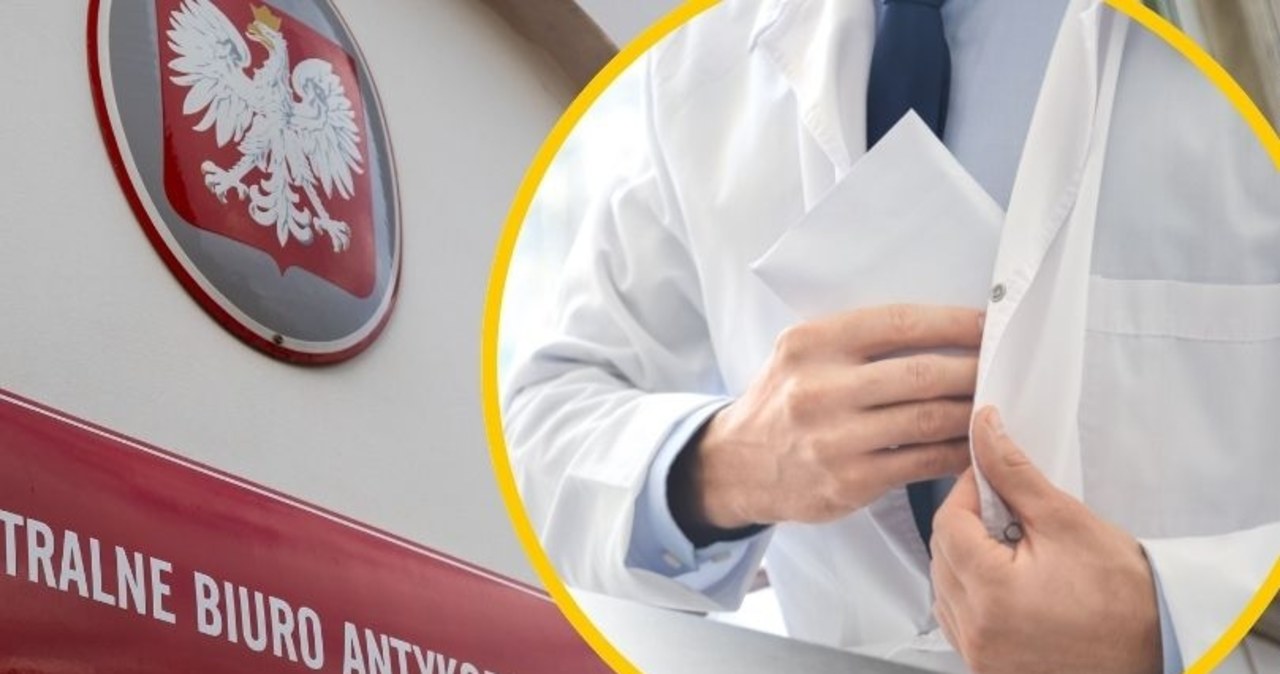 Agenci CBA zatrzymali chirurga. Miał brać łapówki za operacje zmniejszania żołądka