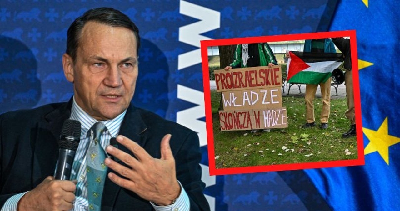 Spotkanie szefa MSZ zakłócone. "Wypraszam sobie"