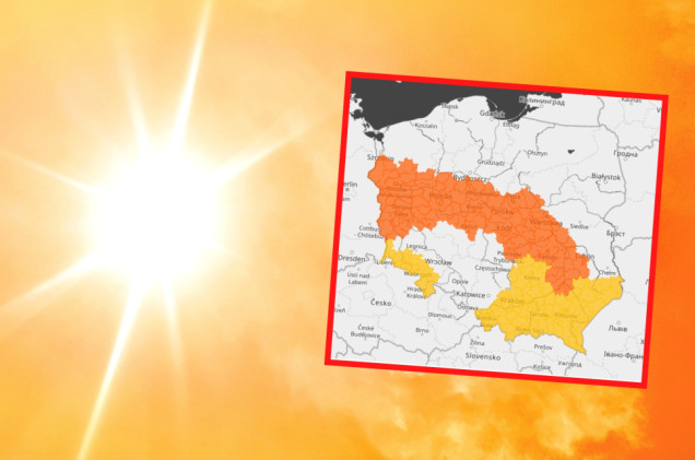 Żar i burze. IMGW ostrzega przed groźną pogodą