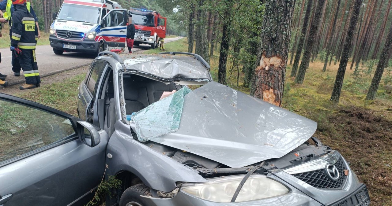 Dziecko wśród rannych, zakleszczony kierowca. Dramat na Pomorzu