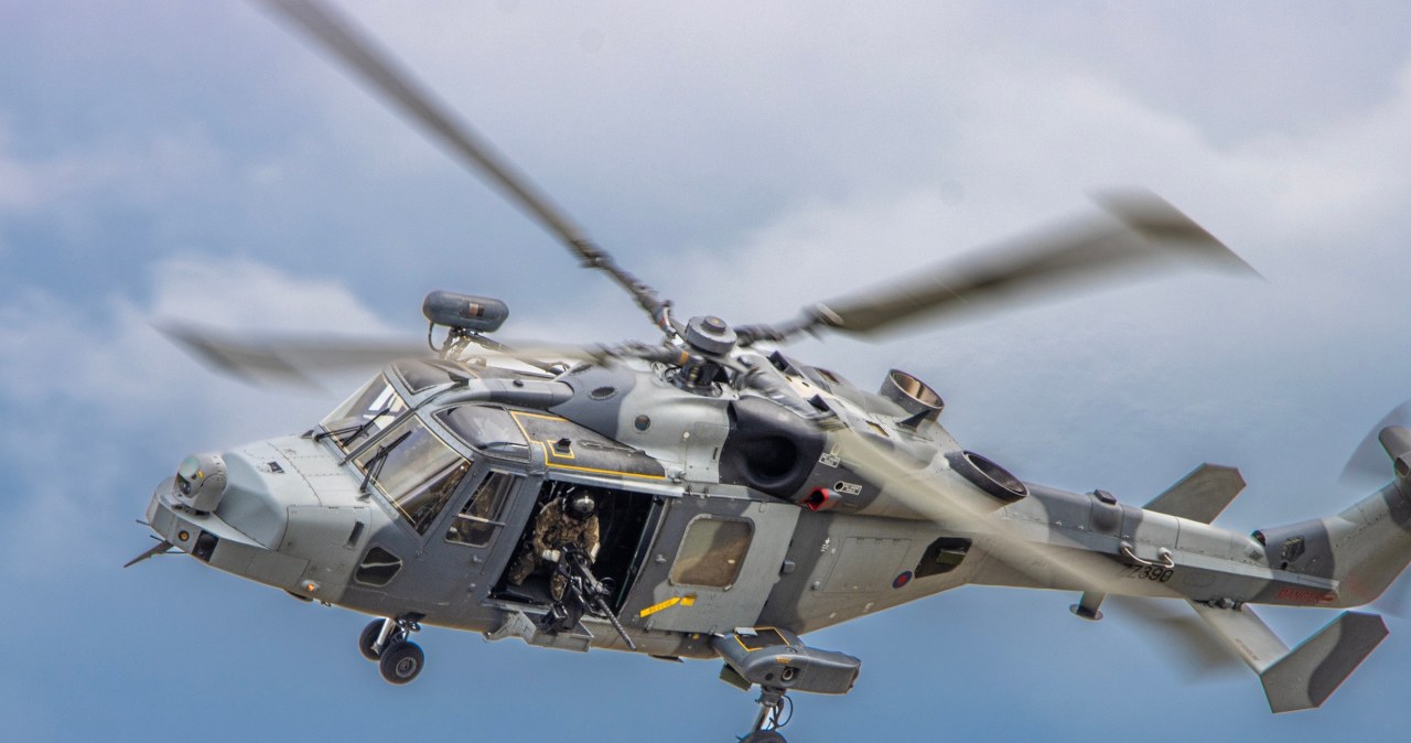 Śmigłowiec Royal Navy runął w Devon. Brytyjski MON zabrał głos