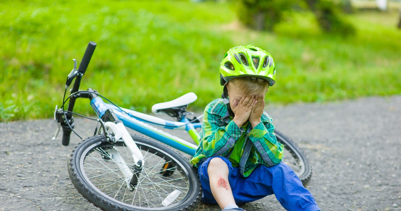 ​Rowerzystka zderzyła się z 5-latkiem na rowerku. Kto to widział?
