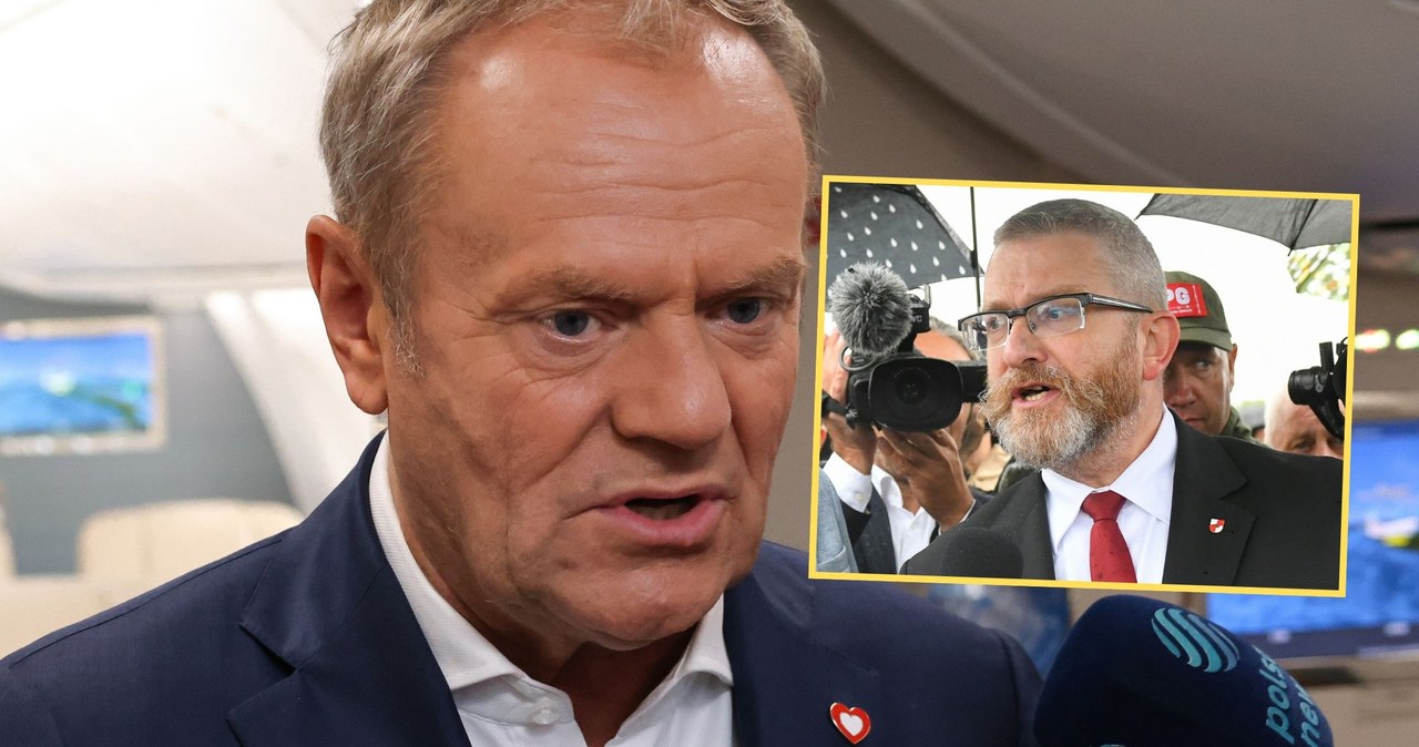 "Hańba". Ostra reakcja Tuska na wypowiedź Brauna