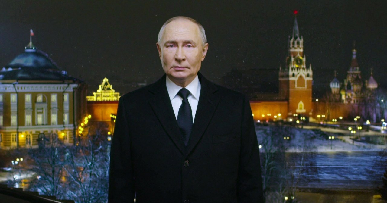 Bardzo krótkie orędzie Putina. Co powiedział do rodaków?