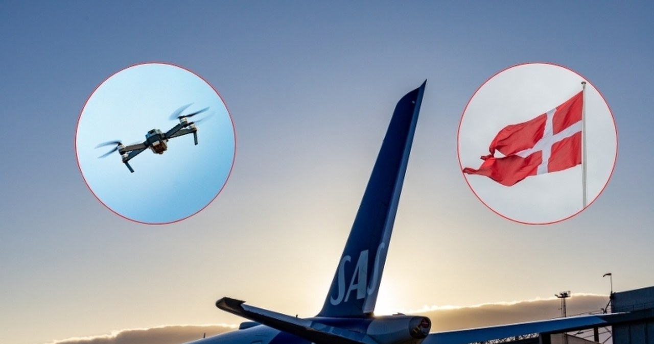 Kolejne drony nad duńskimi lotniskami. Policja potwierdza