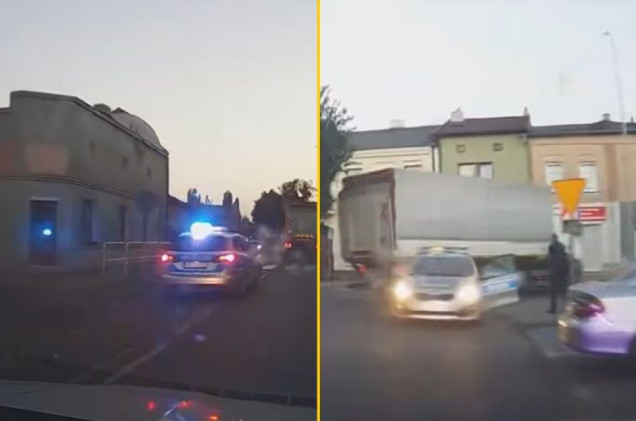 Uderzył radiowóz, uciekł do lasu. Są zarzuty dla 24-latka