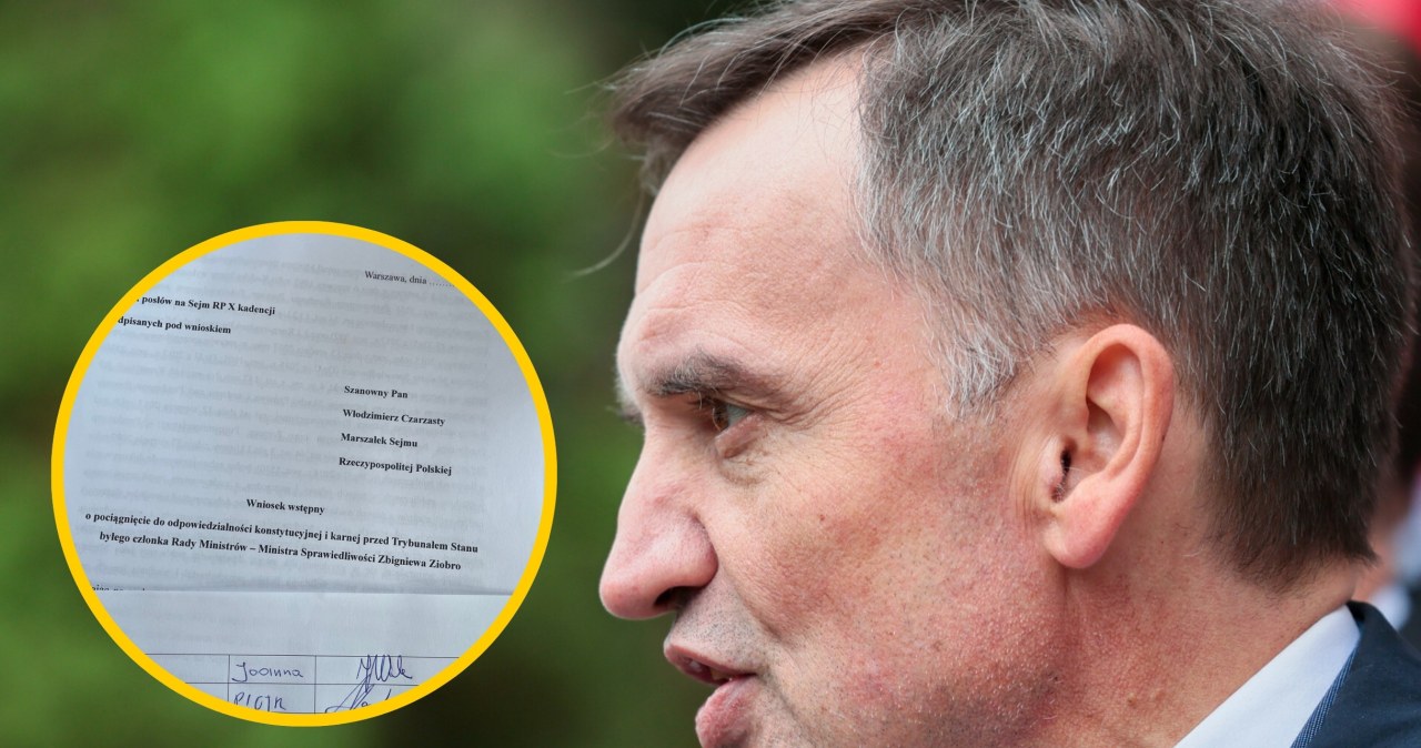 Ziobro przed Trybunałem Stanu? Ruszyło zbieranie podpisów