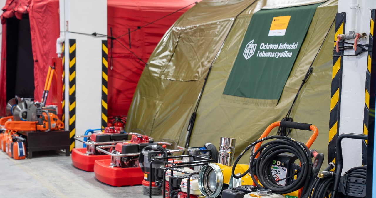 Nowy magazyn bezpieczeństwa w Grudziądzu. Sprzęt dla służb już na miejscu