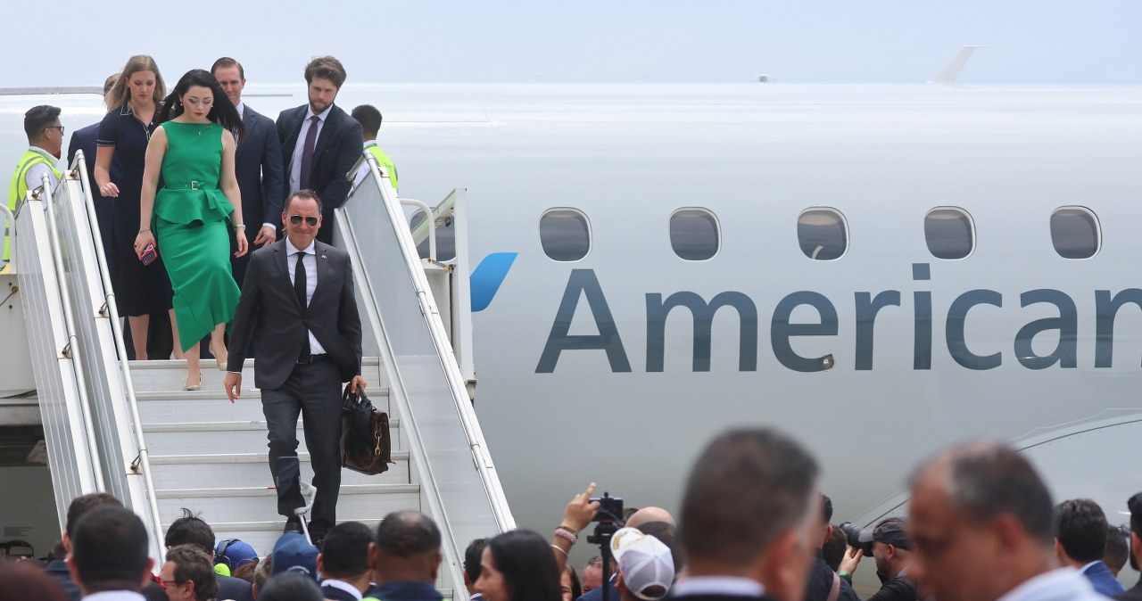 Po siedmiu latach znów wylądował tam samolot z USA