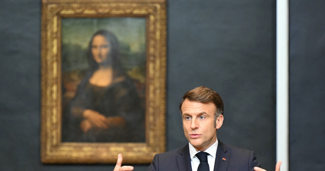 Mona Lisa w nowym miejscu. Macron ogłosił przełomowe decyzje ws. Luwru