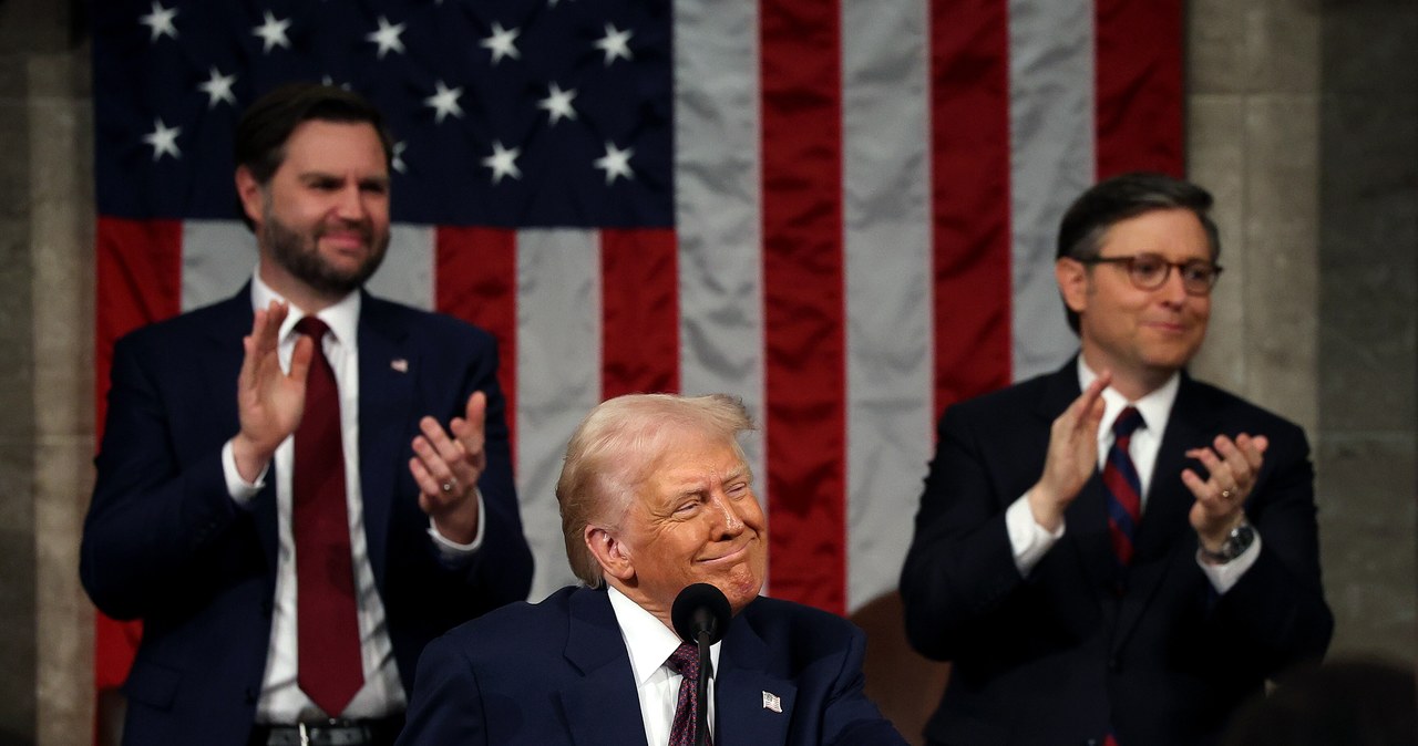 Trump przed Kongresem: Przed chwilą dostałem list od Zełenskiego