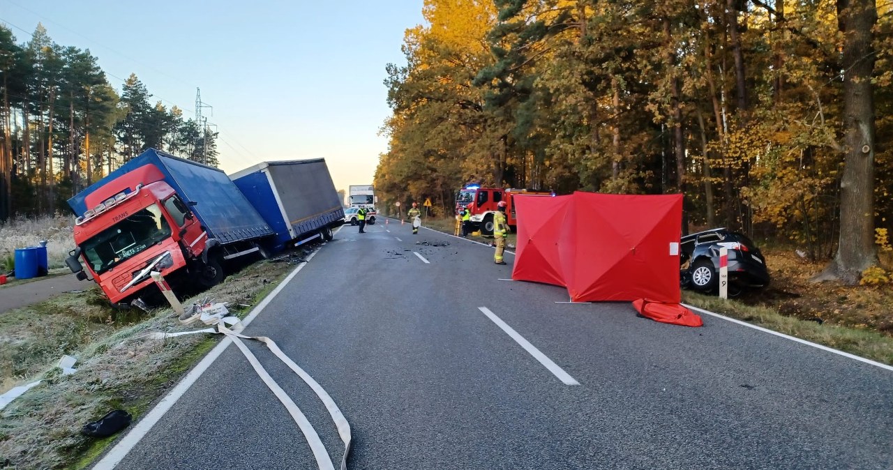 Śmiertelny wypadek pod Lublińcem