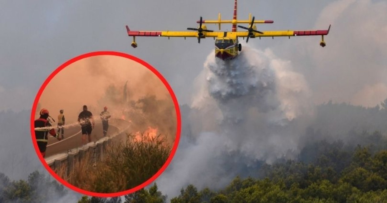 Pożar w Chorwacji. Trwa chaotyczna ewakuacja mieszkańców i turystów