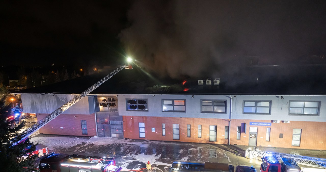 Pożar w galerii handlowej w Poznaniu. Ustalono przyczynę