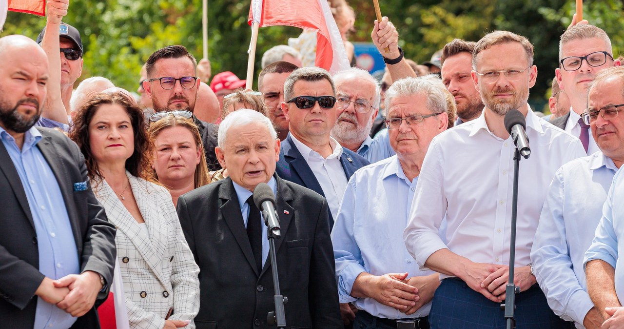 Kaczyński o sytuacji na granicy z Niemicami. "Będziemy patrzeć bardzo uważnie"
