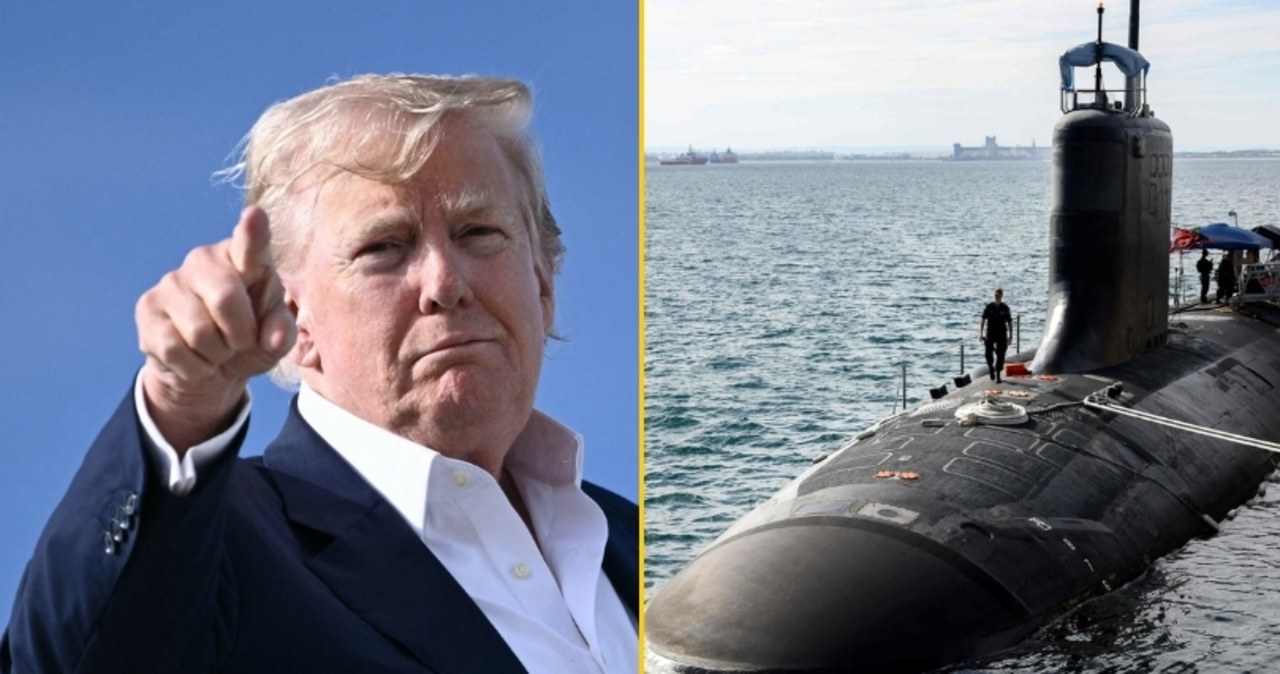 Rozkaz dla dwóch okrętów atomowych. Trump reaguje na prowokacje z Rosji