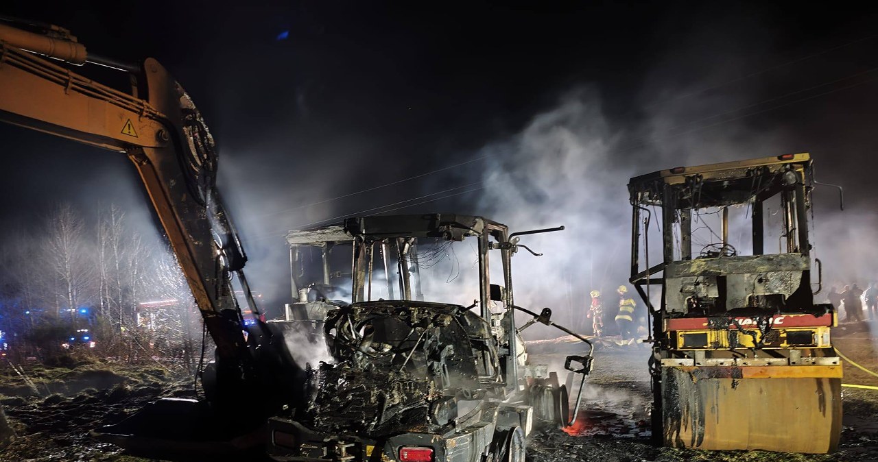 Tajemnicy pożar niedaleko placu budowy polskiej elektrowni jądrowej