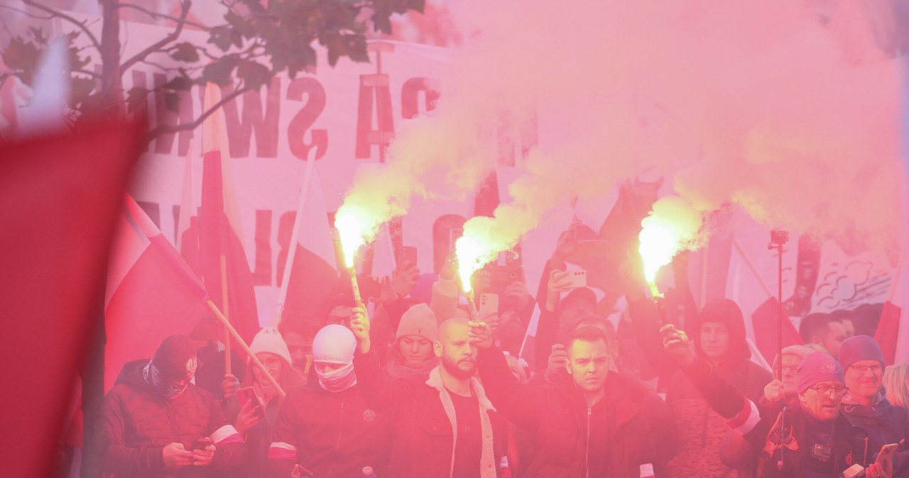 Góra rac i petard zarekwirowana. Policyjny bilans Marszu Niepodległości