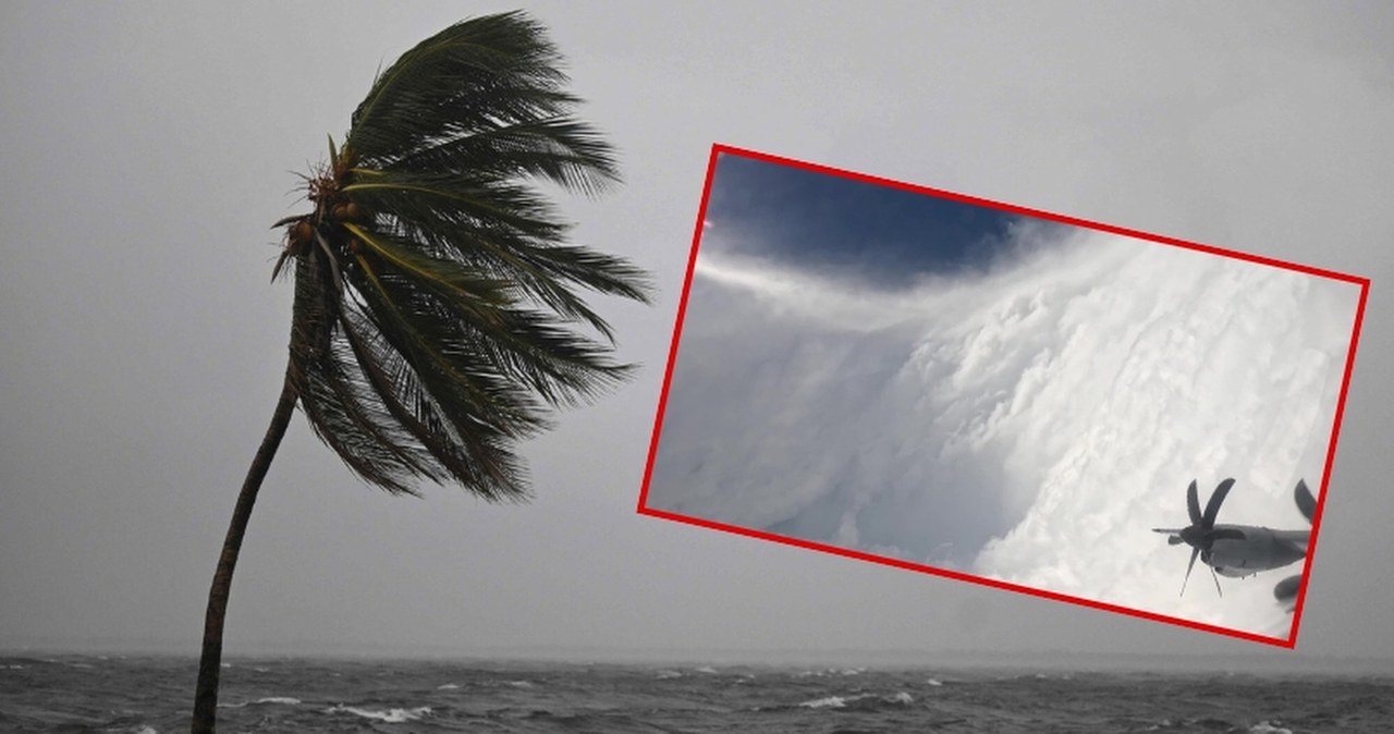 Wlecieli w oko huraganu Melissa. Brakuje słów, oglądając te nagrania