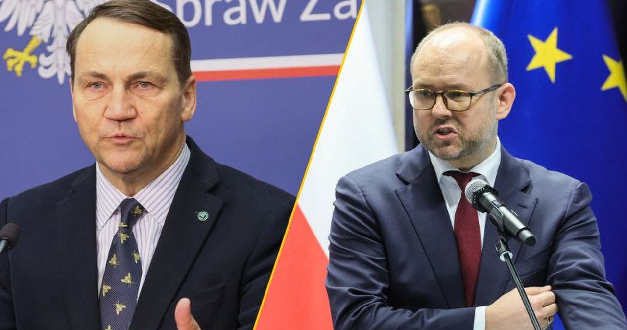 "Niegodne i cyniczne". Przydacz z Sikorskim pokłócili się o słowa Trumpa