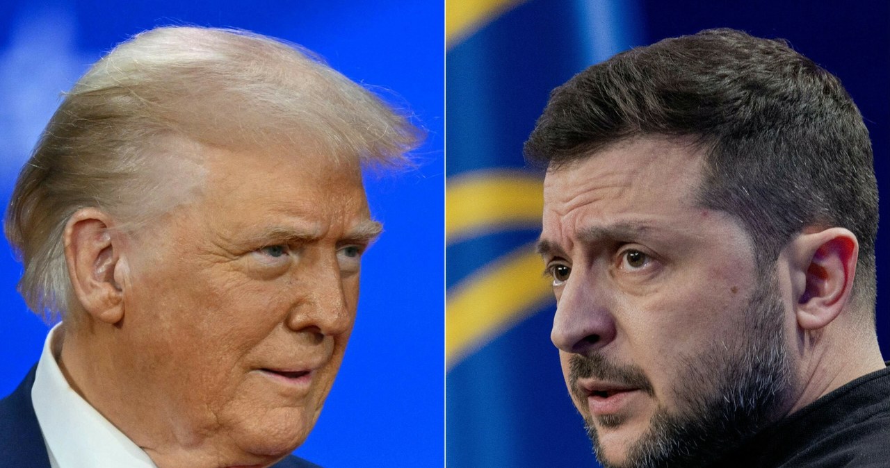 Trump rozmawiał z Zełenskim. "Jesteśmy na dobrej drodze"