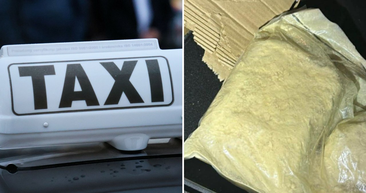 Zasnął w taksówce na środku ulicy. W bagażniku "anielski pył"