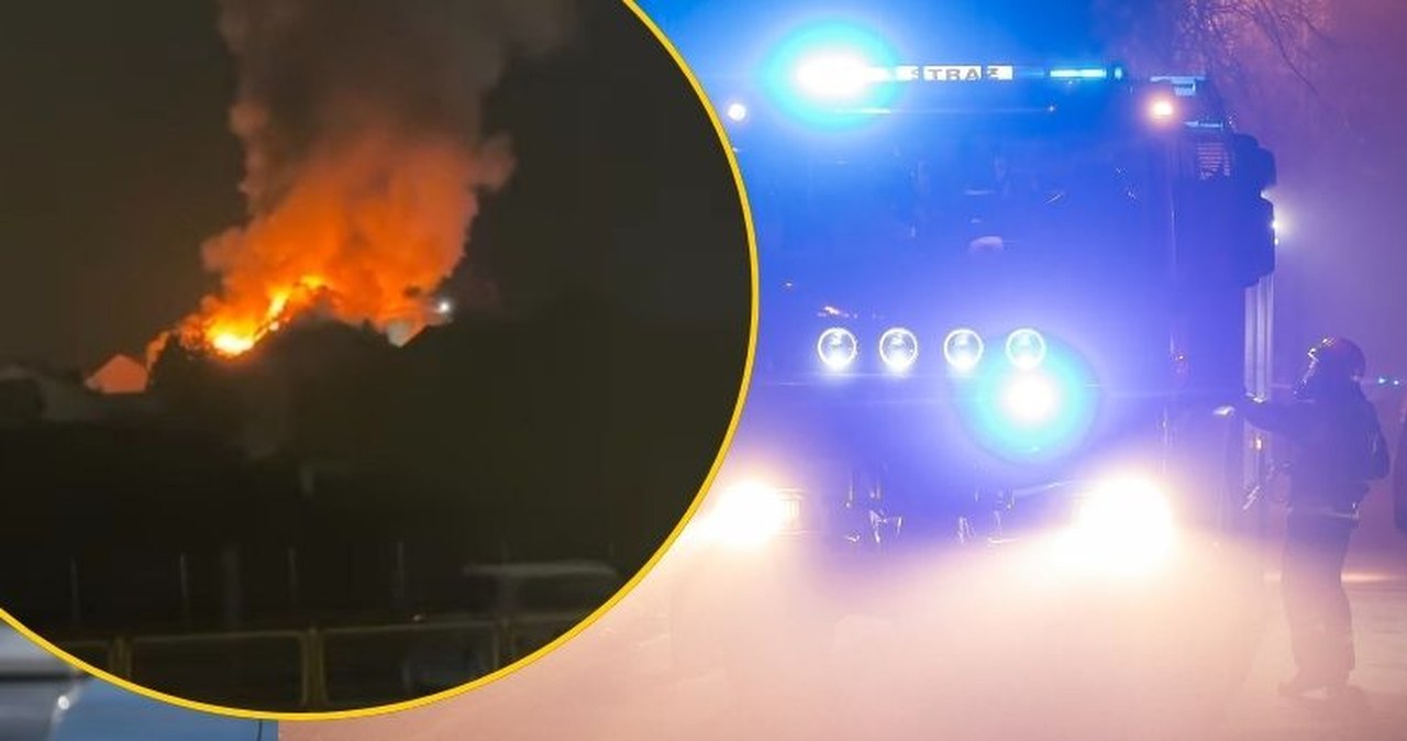 Pożar na Podlasiu. W płomieniach stanął hotel