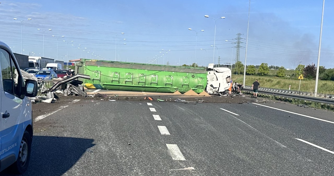 Potężne utrudnienia na A4 w Śląskiem. Autostrada zablokowana