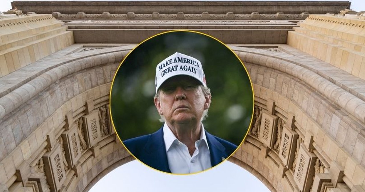 Trump zbuduje monumentalny łuk triumfalny. Nie zgadniesz na czyją cześć