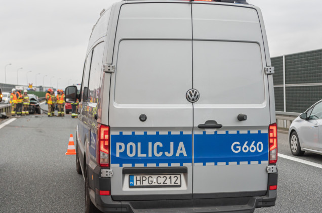 Karambol na autostradzie A4. Zderzyły się 4 ciężarówki
