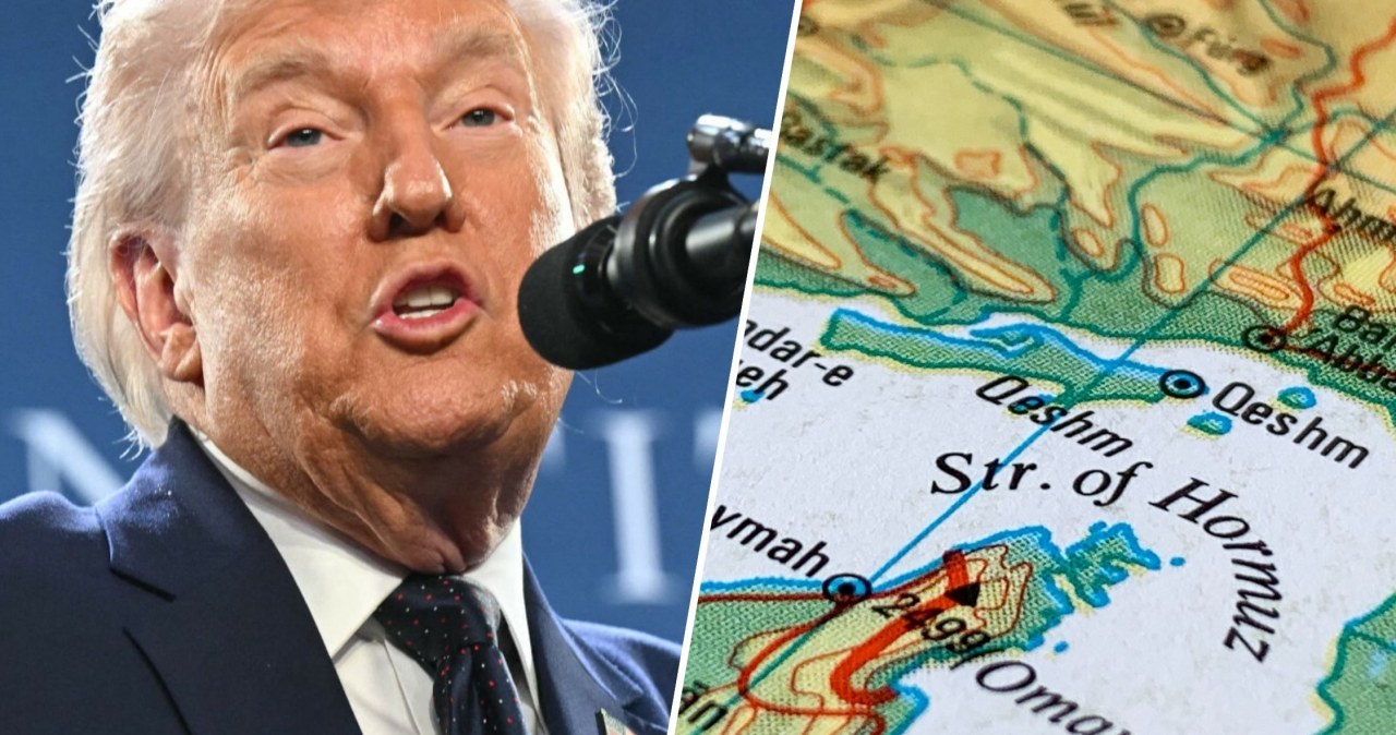 Donald Trump ostrzega ws. cieśniny Ormuz. "Uderzymy 20 razy mocniej"