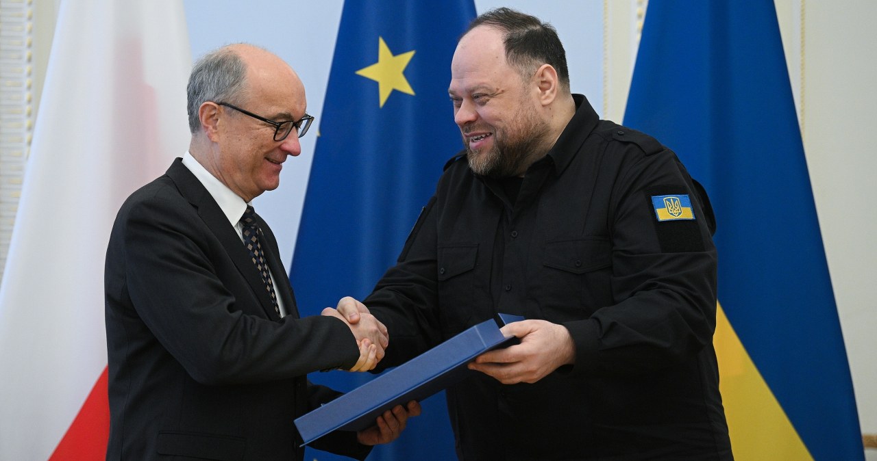 Spór o "Bohaterów UPA". Szef parlamentu Ukrainy dziękuje Czarzastemu