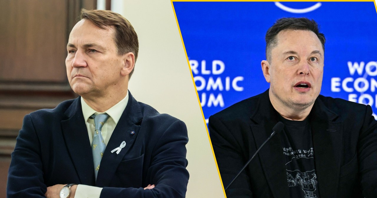 "Śliniący się imbecyl". Obelgi Muska pod adresem Sikorskiego