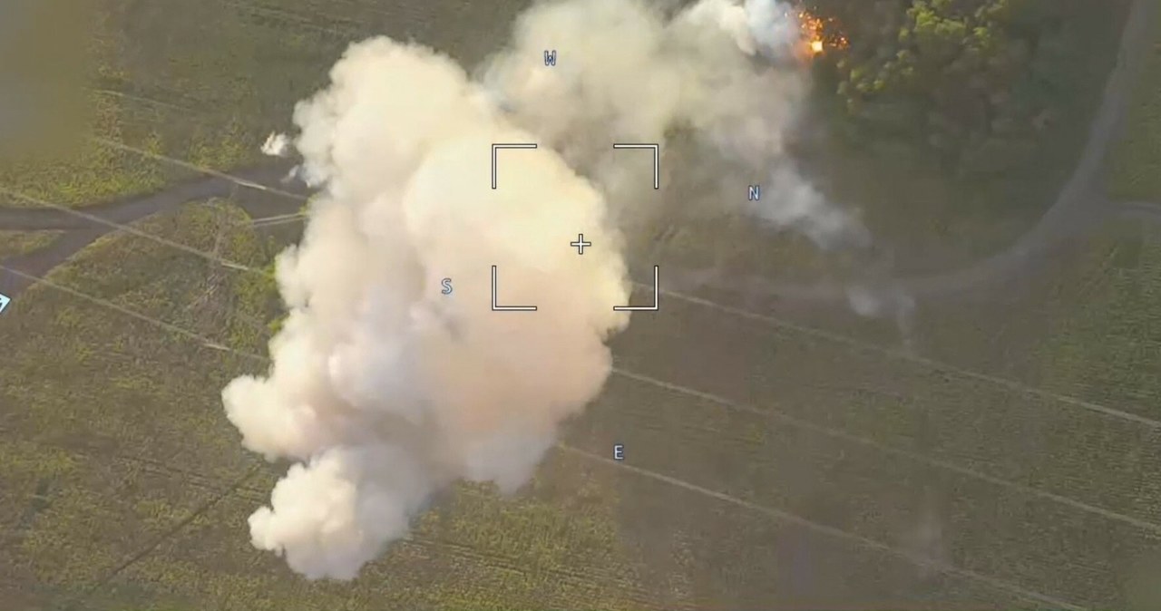 Dronem w autobus z cywilami. Masakra w Ukrainie